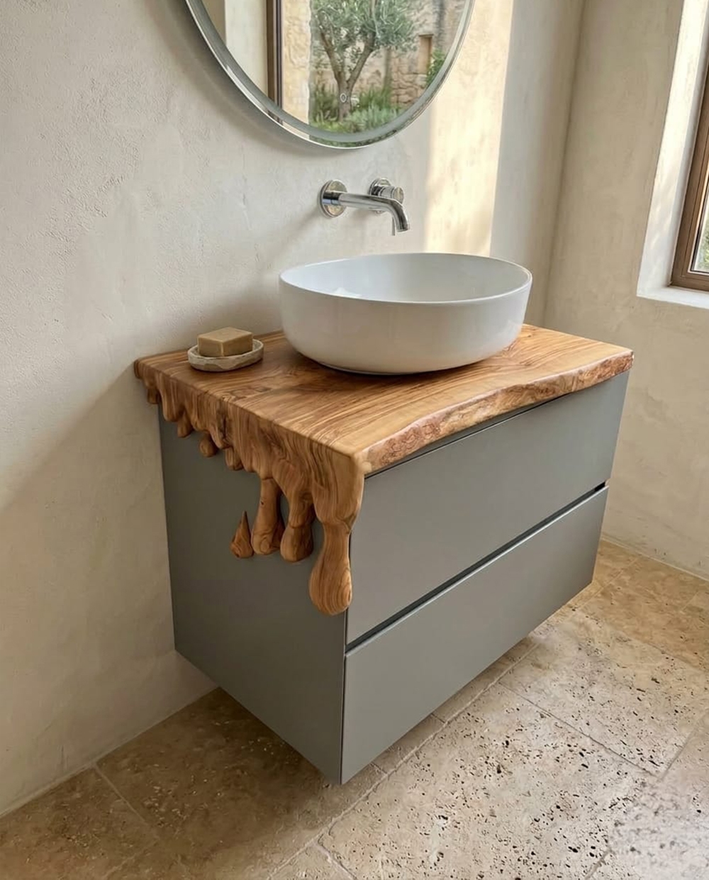 Fonte d’Ulivo – Mobile Bagno Struttura Gocciolante
