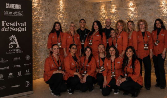 AMPERIAL LUXURY DESIGN PROTAGONISTA A SANREMO 2026 CON IL DREAM TEAM