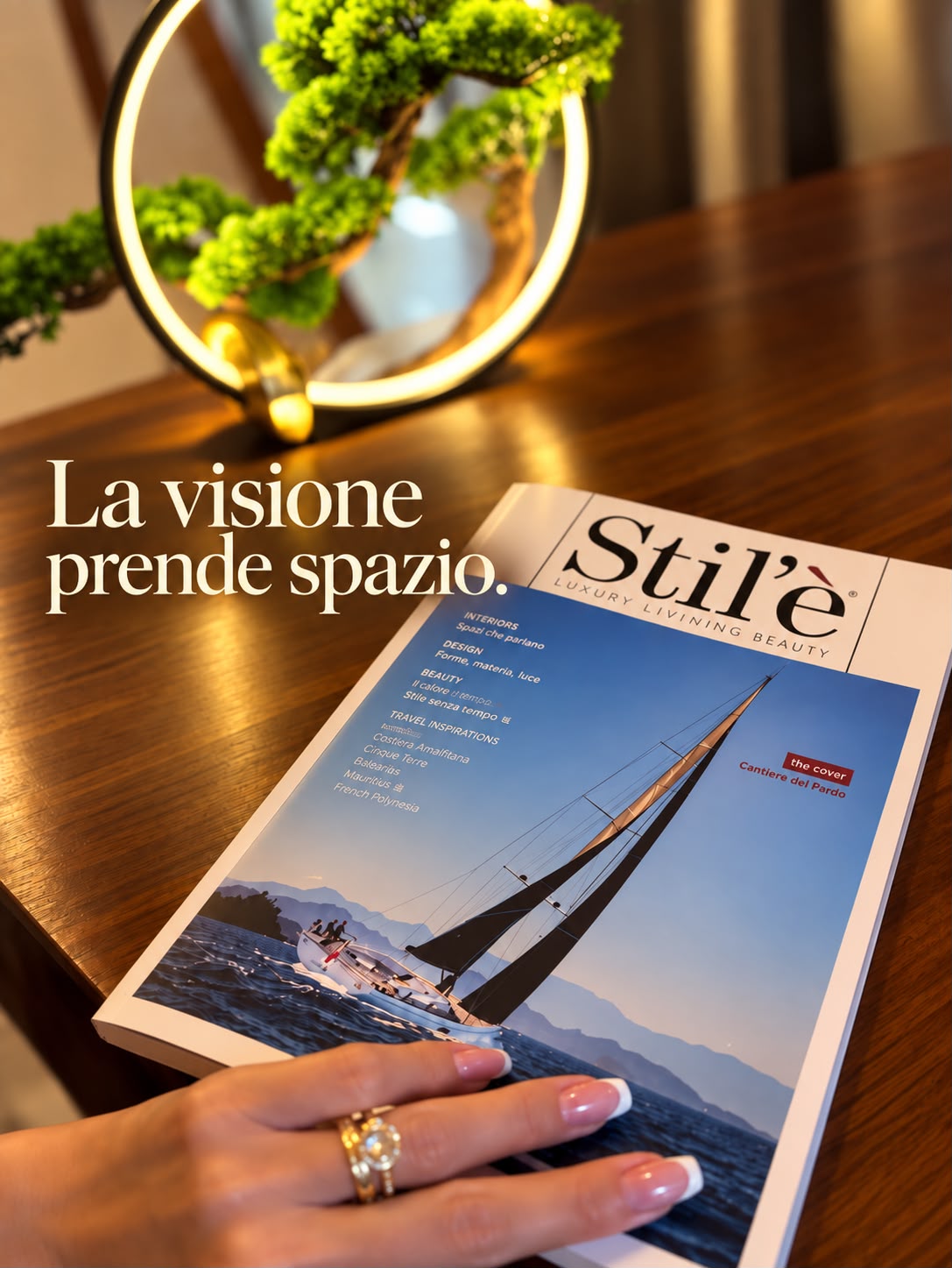 AMPERIAL LUXURY DESIGN SU STIL’È: LA MATERIA DIVENTA ARCHITETTURA